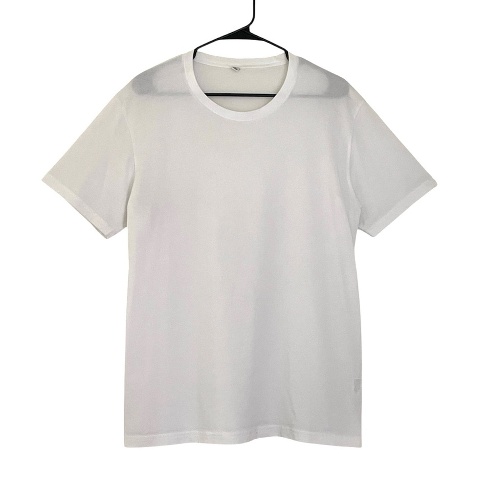 Uniqlo White Dry Crew Neck Short Sleeve T-Shirt